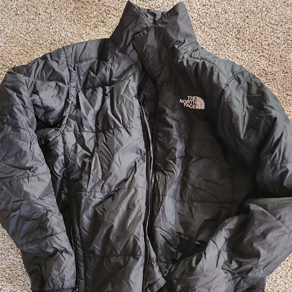 The North Face Women's Charcoal Puffer Jacket